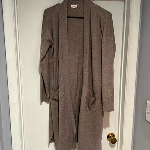 Sweater cardigan